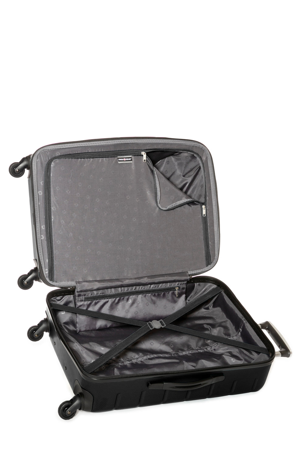 SWISSGEAR - Vaiana Collection Hardside Luggage 3 Piece Set - Black - 03