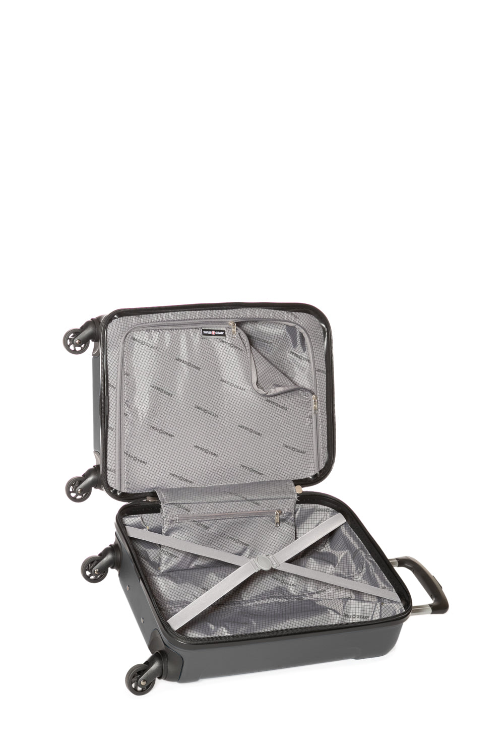 SWISSGEAR - Vaiana Collection Carry-On Hardside Luggage - Charcoal - 05
