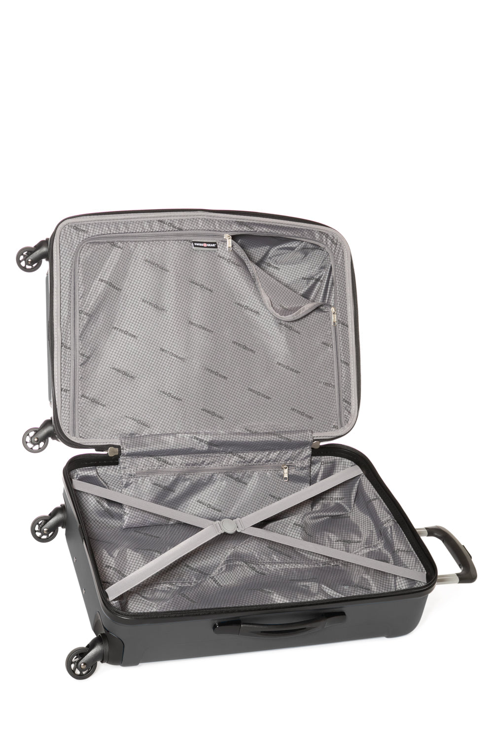 SWISSGEAR - Protector Collection Hardside Luggage 3 Piece Set - Charcoal - 03