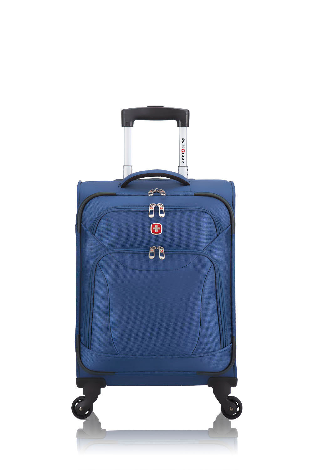 SWISSGEAR - Elite Collection Carry-on Upright Luggage - Blue - 01