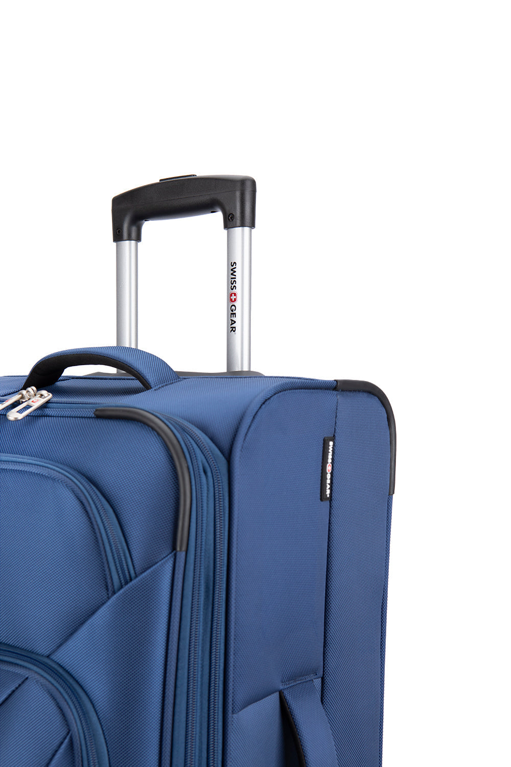 SWISSGEAR - Elite Collection 3 Piece Expandable Upright Luggage Set - Blue - 06