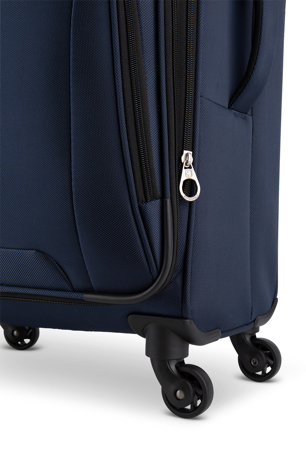 SWISSGEAR - Castelle Lite Collection 3 Piece Expandable Upright Luggage Set - Navy - 05