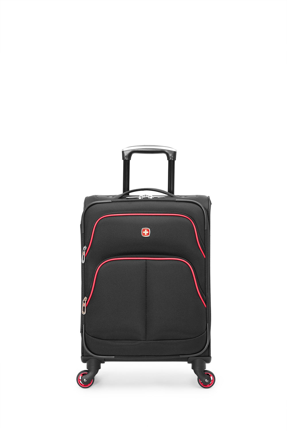SWISSGEAR - Empire Collection Carry-On Upright Luggage - Black Pink - 04