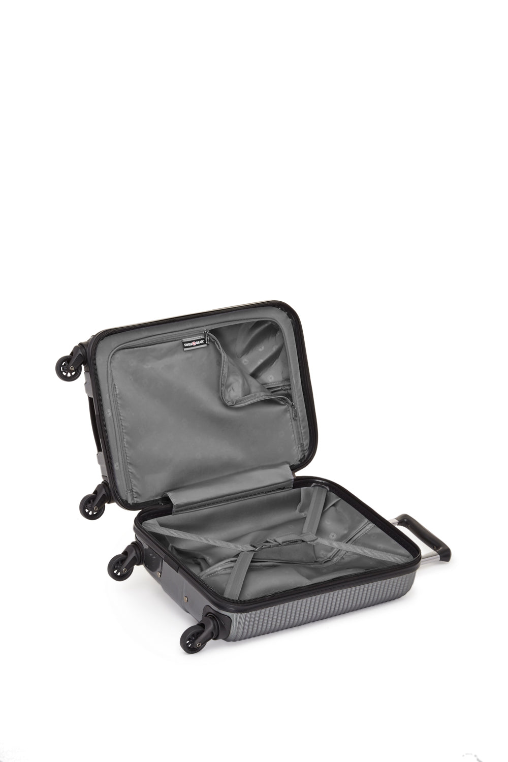SWISSGEAR - Whistler Collection Carry-On Hardside Luggage - Silver - 05