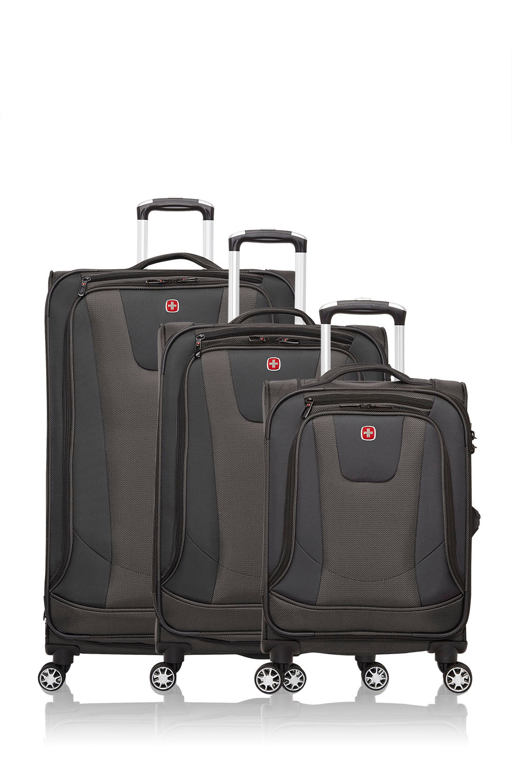 SWISSGEAR - Neolite III Collection Upright Luggage 3 Piece Set - Khaki - 01