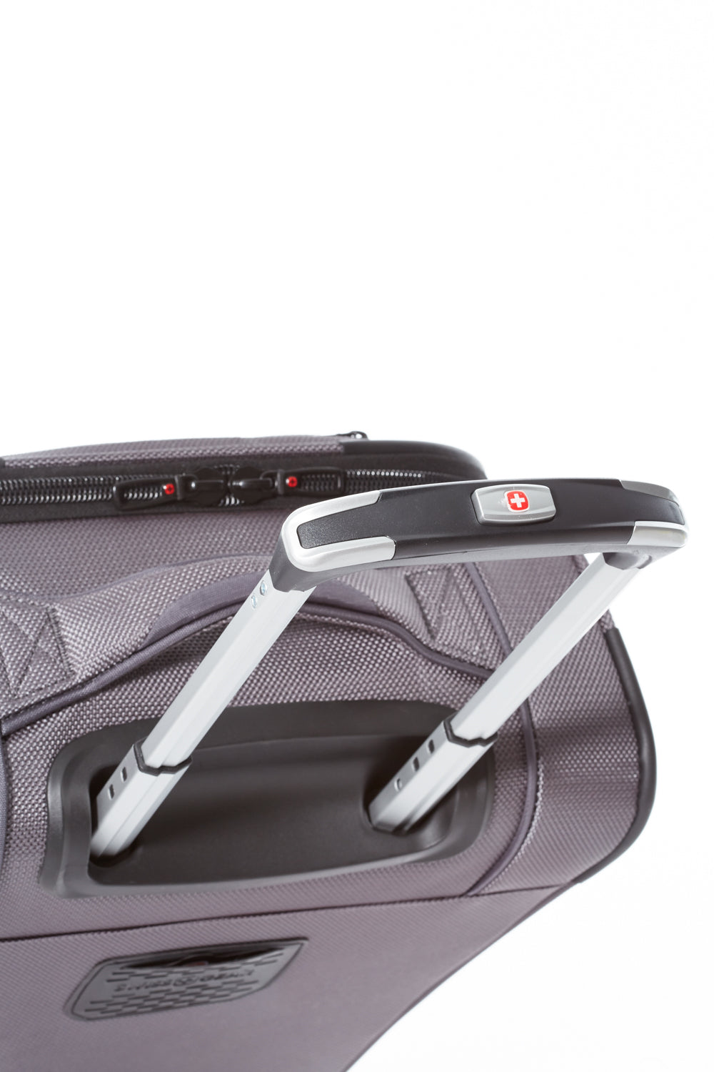 SWISSGEAR - Neolite III Collection Carry-On Upright Luggage - Grey - 06