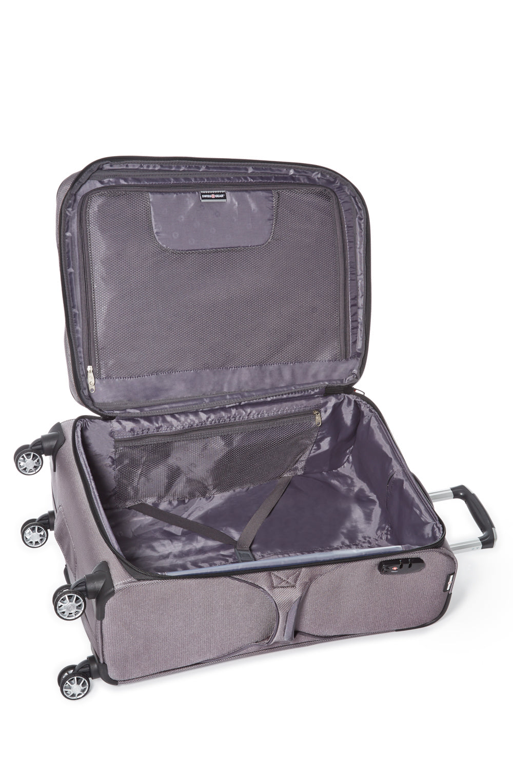 SWISSGEAR - Neolite III Collection Upright Luggage 3 Piece Set - Grey - 06
