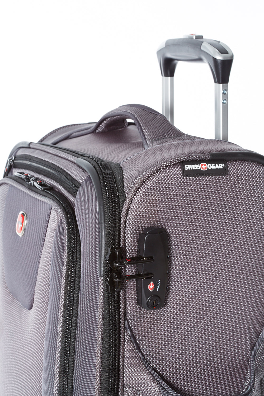 SWISSGEAR - Neolite III Collection Upright Luggage 3 Piece Set - Grey - 05