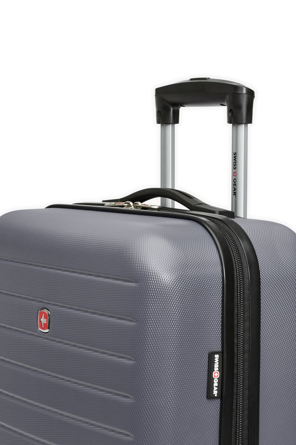 SWISSGEAR - In-Transit Collection Carry-On Hardside - Transit Collection Carry On Hardside Charcoal - 08