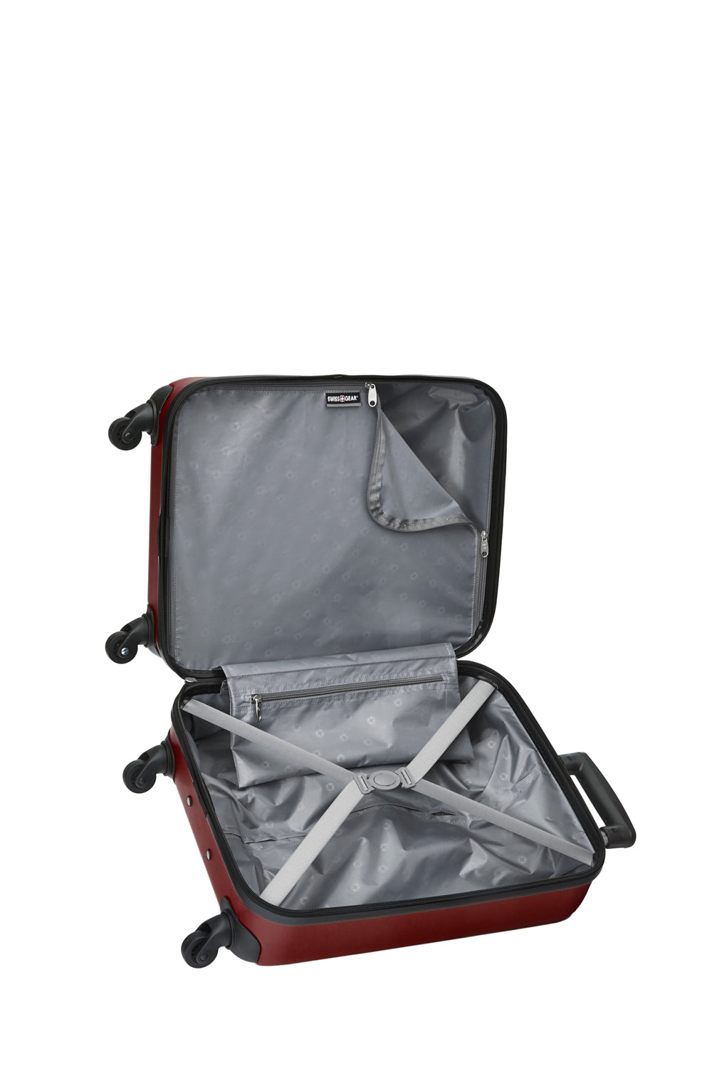 SWISSGEAR - In-Transit Collection Carry-On Hardside - Transit Collection Carry On Hardside Oxblood - 05