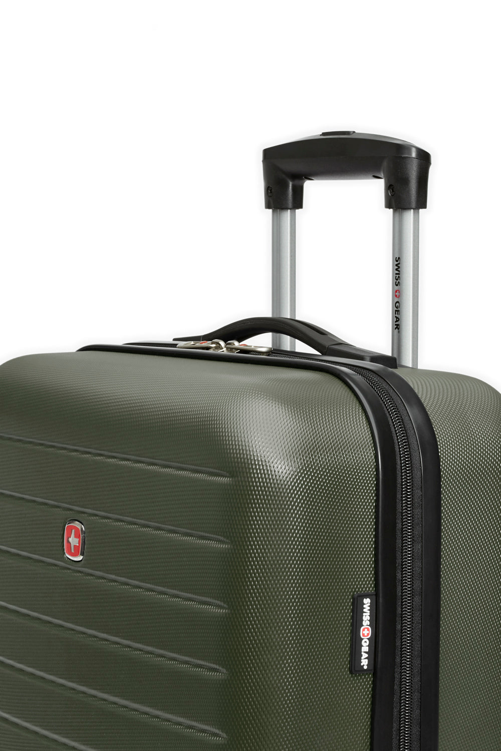 SWISSGEAR - In-Transit Collection Carry-On Hardside - Transit Collection Carry On Hardside Slate Green - 08