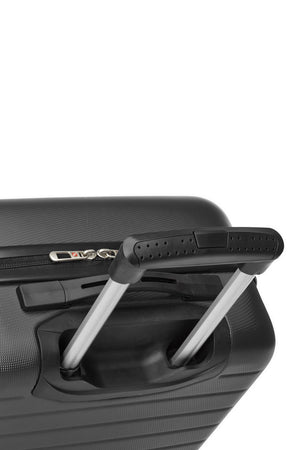 SWISSGEAR - In-Transit Collection Expandable Hardside Luggage 3 Piece Set - Transit 3 Piece Collection Expandable Hardside Black - 03 #color_transit-3-piece-collection-expandable-hardside-black