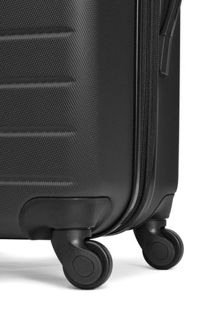SWISSGEAR - In-Transit Collection Expandable Hardside Luggage 3 Piece Set - Transit 3 Piece Collection Expandable Hardside Black - 04 #color_transit-3-piece-collection-expandable-hardside-black
