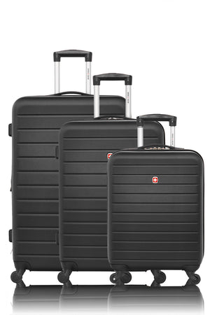 SWISSGEAR - In-Transit Collection Expandable Hardside Luggage 3 Piece Set - Transit 3 Piece Collection Expandable Hardside Black - 01 #color_transit-3-piece-collection-expandable-hardside-black
