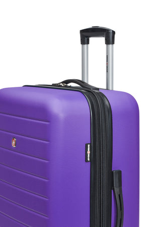 SWISSGEAR - In-Transit Collection Expandable Hardside Luggage 3 Piece Set - Transit 3 Piece Collection Expandable Hardside Grape - 05 #color_transit-3-piece-collection-expandable-hardside-grape