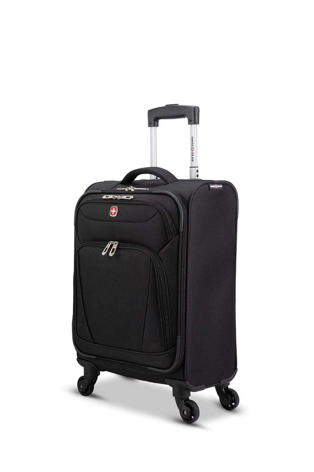 SWISSGEAR - Super Lite Collection Carry-On Upright Luggage - Black - 02