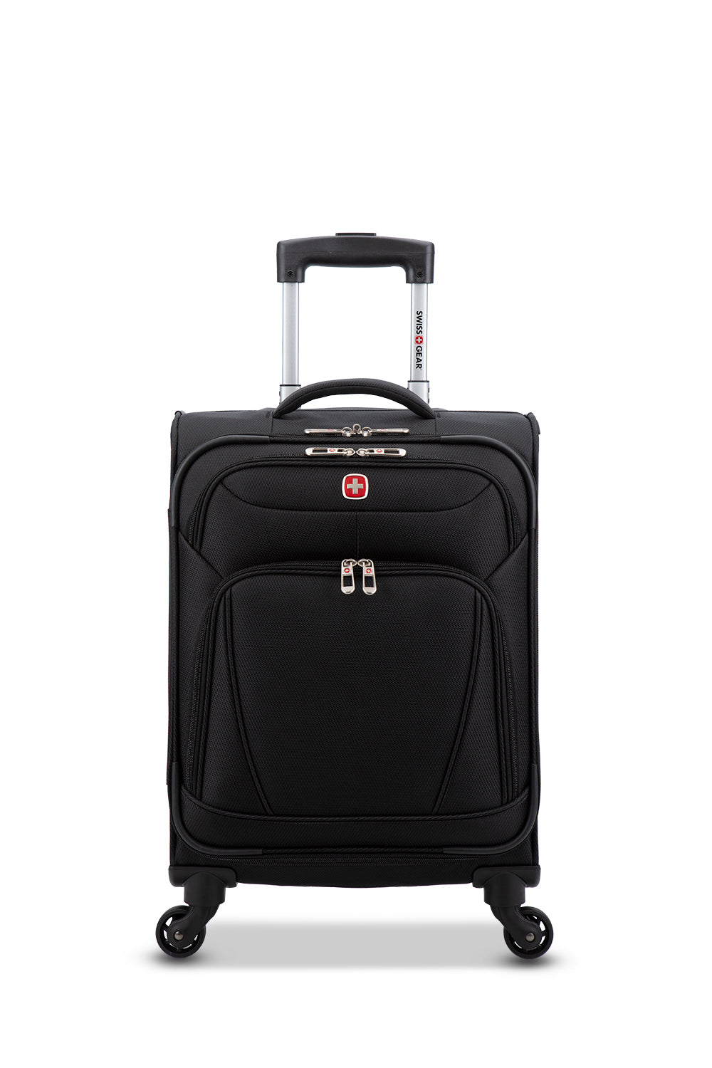 SWISSGEAR - Super Lite Collection Carry-On Upright Luggage - Black - 04