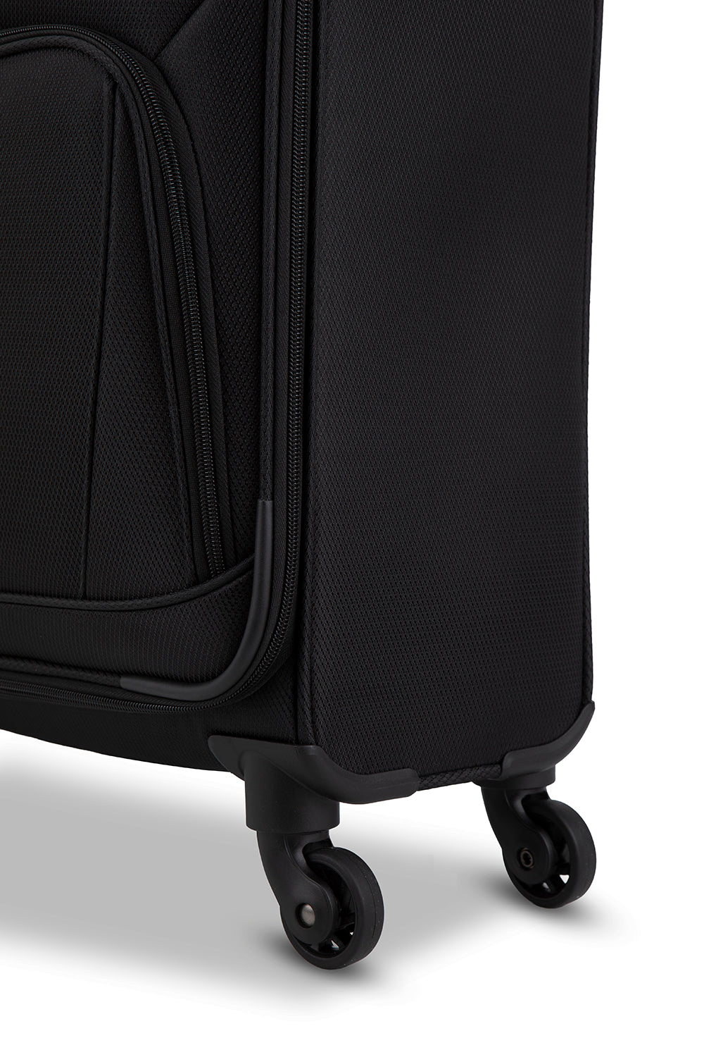 SWISSGEAR - Super Lite Collection Carry-On Upright Luggage - Black - 07
