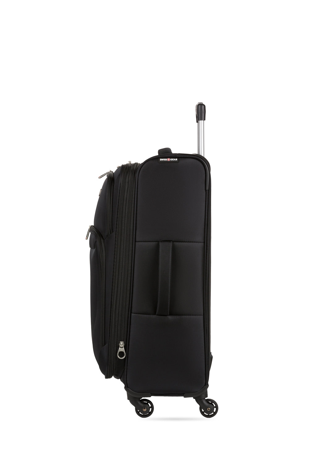 SWISSGEAR - Precision Medium Checked Spinner - Black - 04