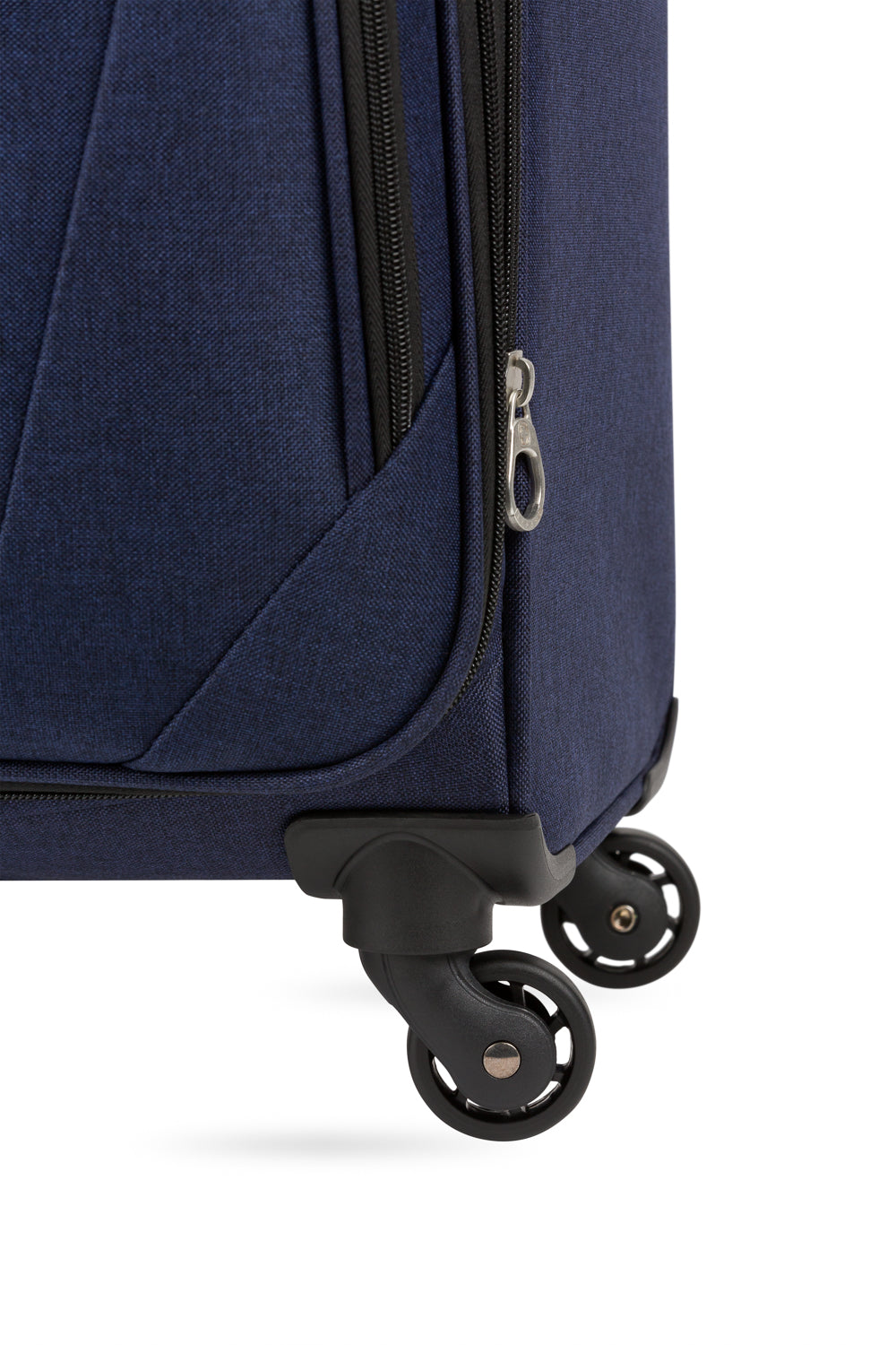 SWISSGEAR - Precision Large Checked Spinner - Navy - 08