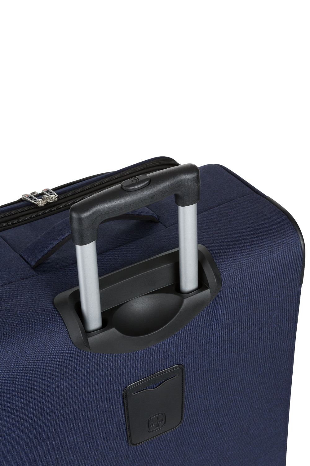 SWISSGEAR - Precision Large Checked Spinner - Navy - 10