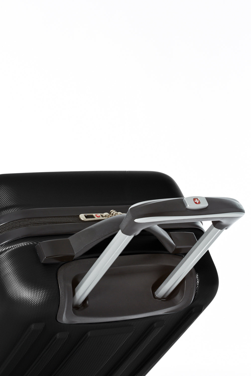 SWISSGEAR - La Sarinne Collection Carry-On Hardside Luggage - Black - 07