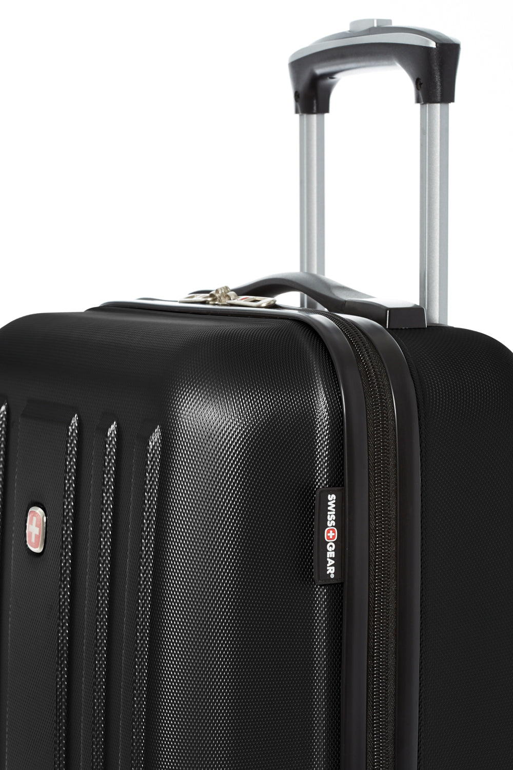 SWISSGEAR - La Sarinne Collection Carry-On Hardside Luggage - Black - 05