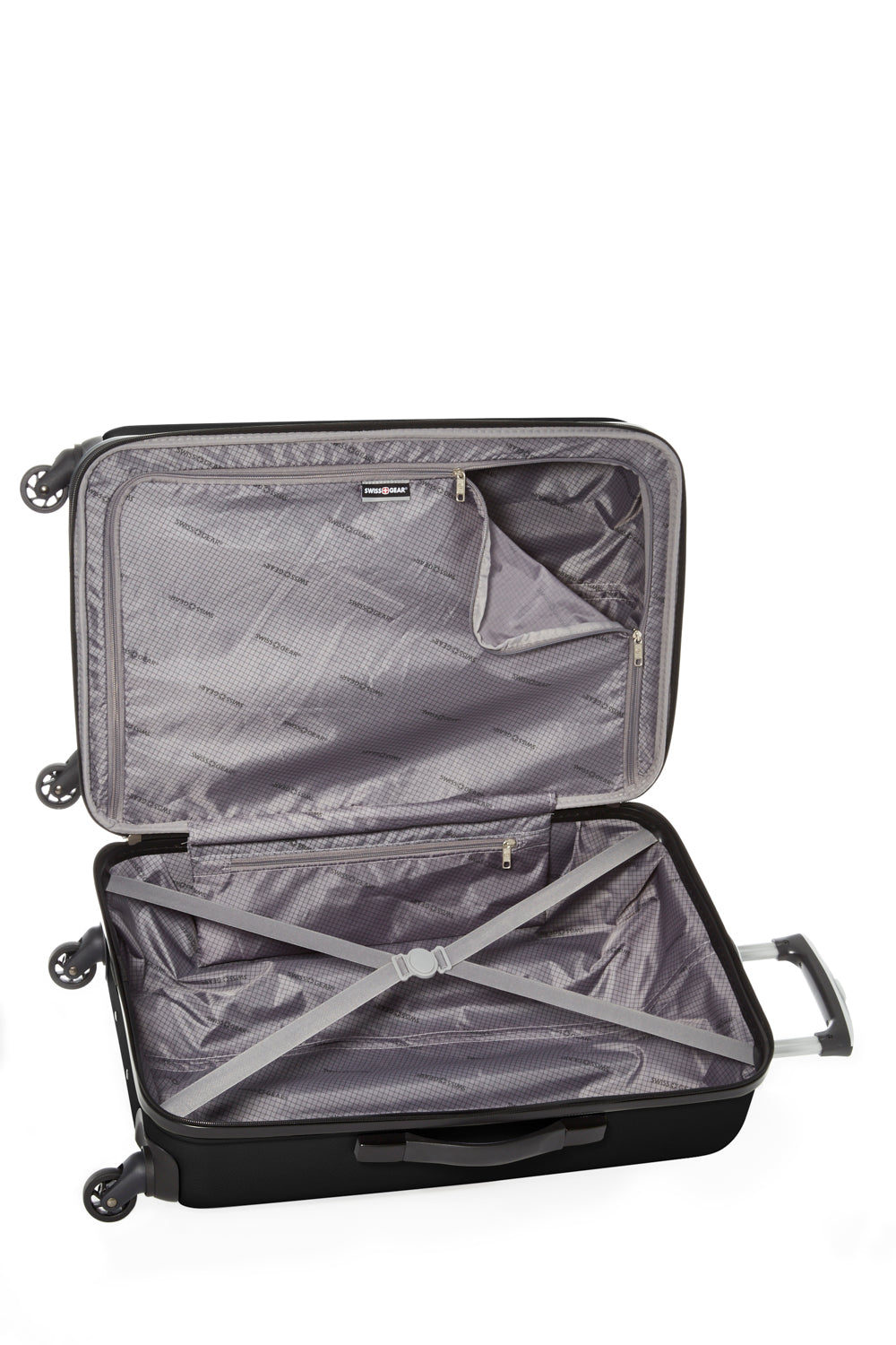 SWISSGEAR - La Sarinne Collection Hardside Luggage 3 Piece Set - Black - 06