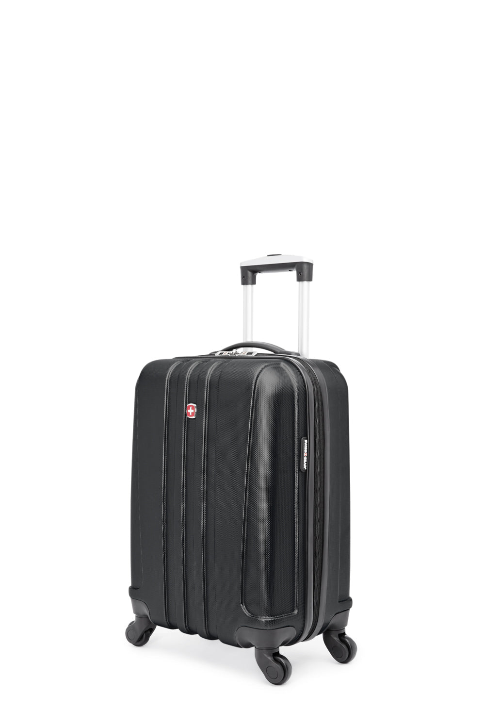 SWISSGEAR - Pinnacle Collection Carry-On Hardside Luggage - Black - 02