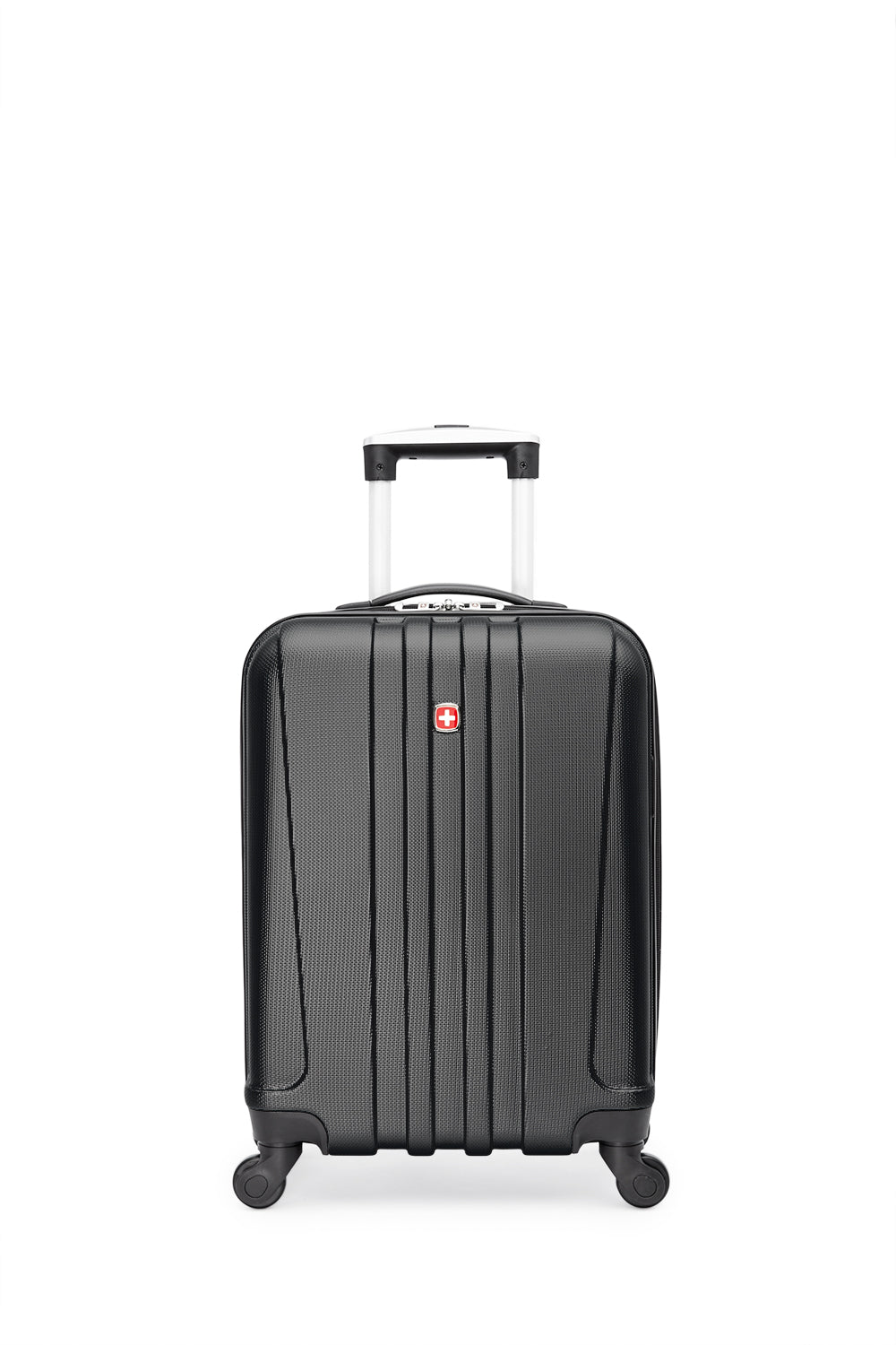 SWISSGEAR - Pinnacle Collection Carry-On Hardside Luggage - Black - 04