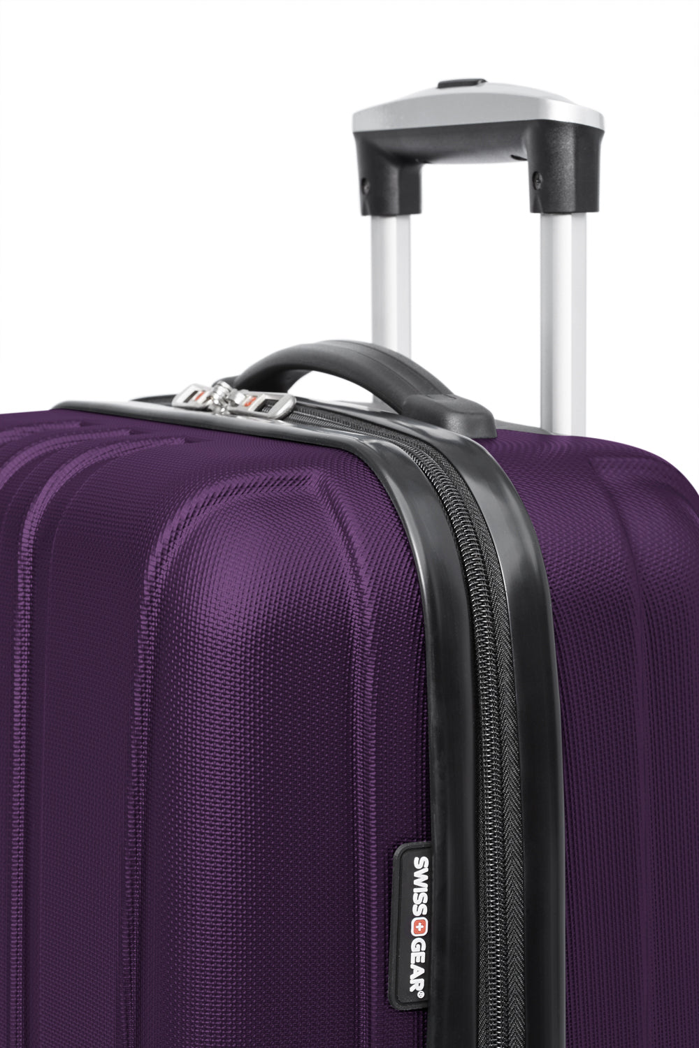 SWISSGEAR - Pinnacle Collection Carry-On Hardside Luggage - Purple - 08