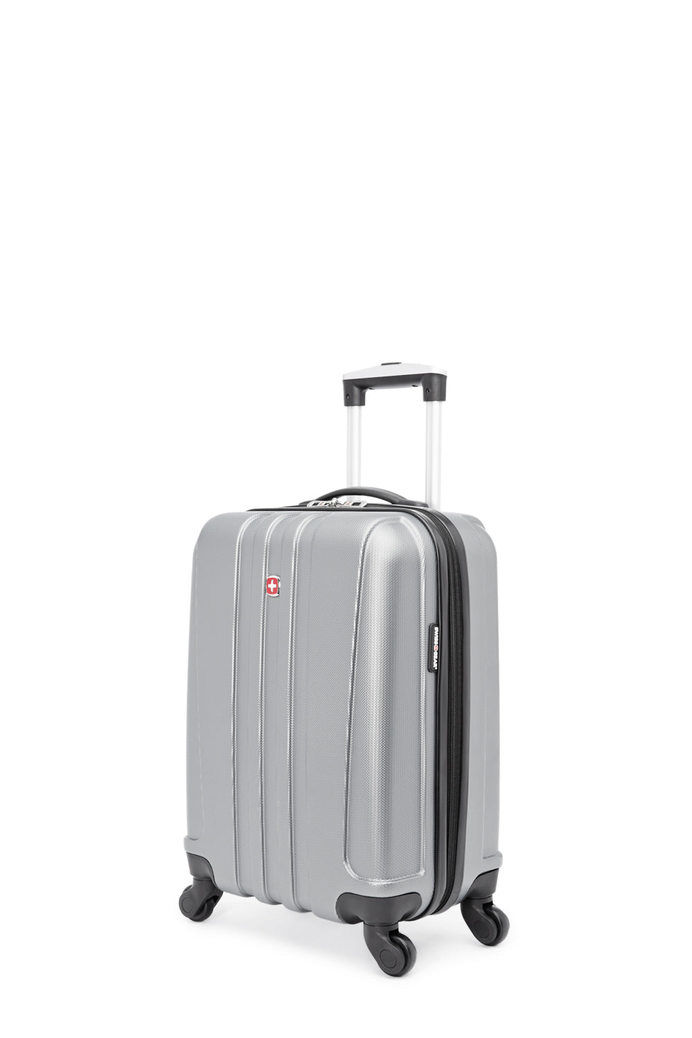 SWISSGEAR - Pinnacle Collection Carry-On Hardside Luggage - Grey - 02