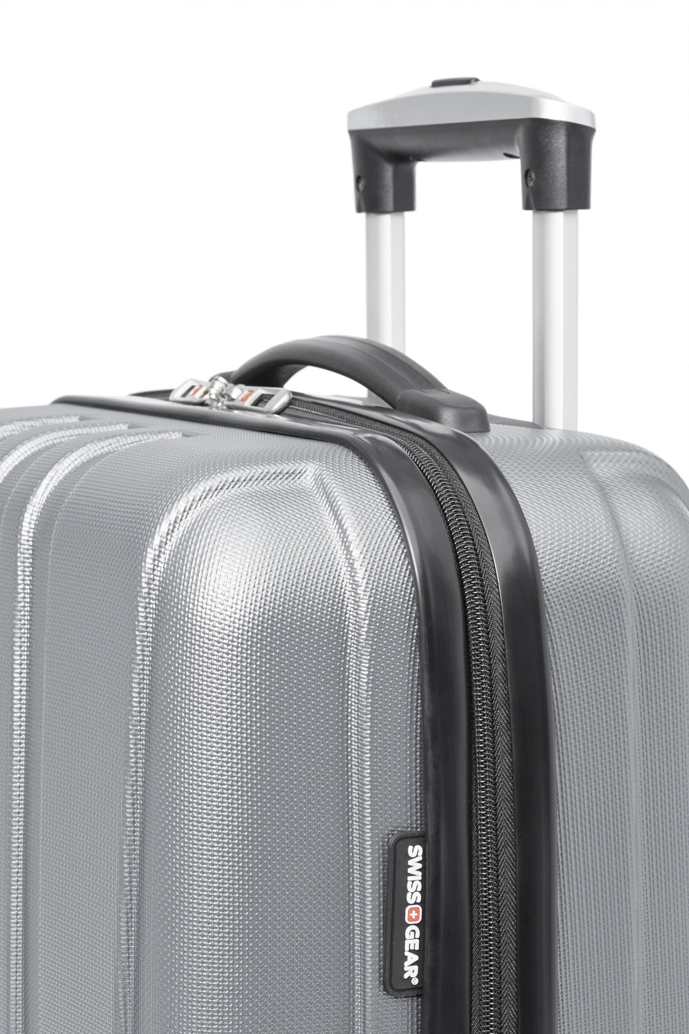 SWISSGEAR - Pinnacle Collection Carry-On Hardside Luggage - Grey - 08
