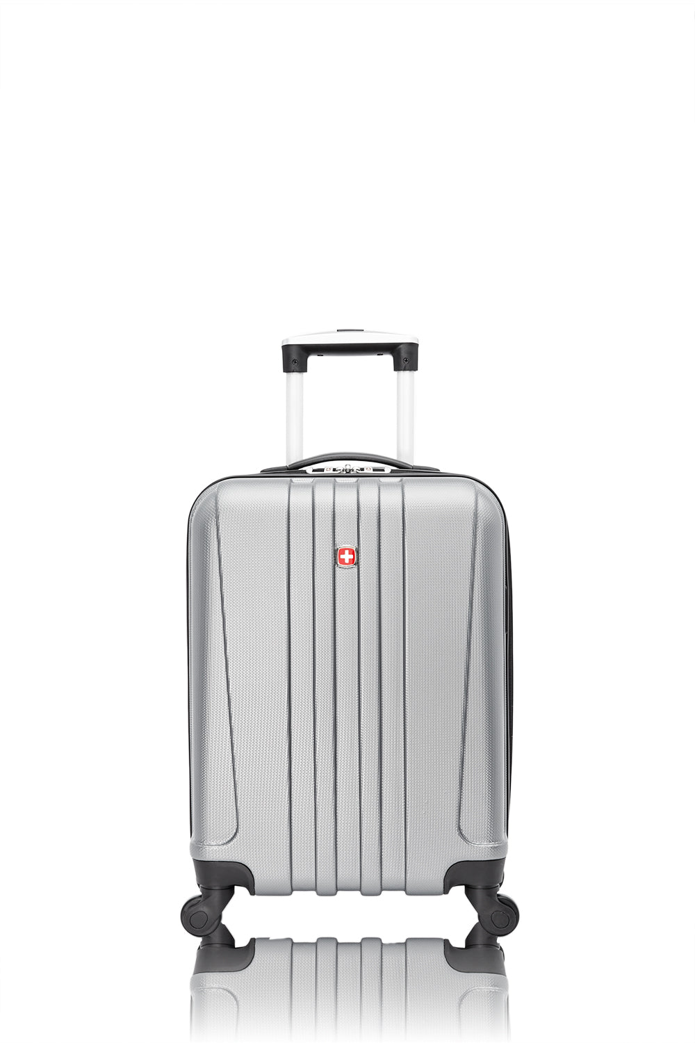 SWISSGEAR - Pinnacle Collection Carry-On Hardside Luggage - Grey - 01