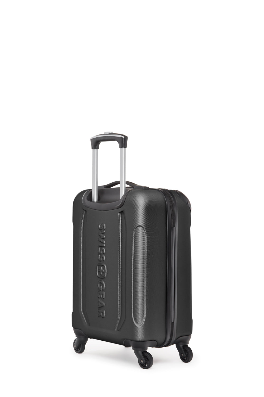 SWISSGEAR - Central Lite Collection Carry-On Hardside Luggage - Black - 03