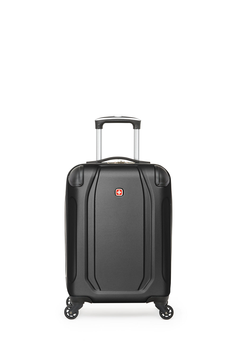 SWISSGEAR - Central Lite Collection Carry-On Hardside Luggage - Black - 04