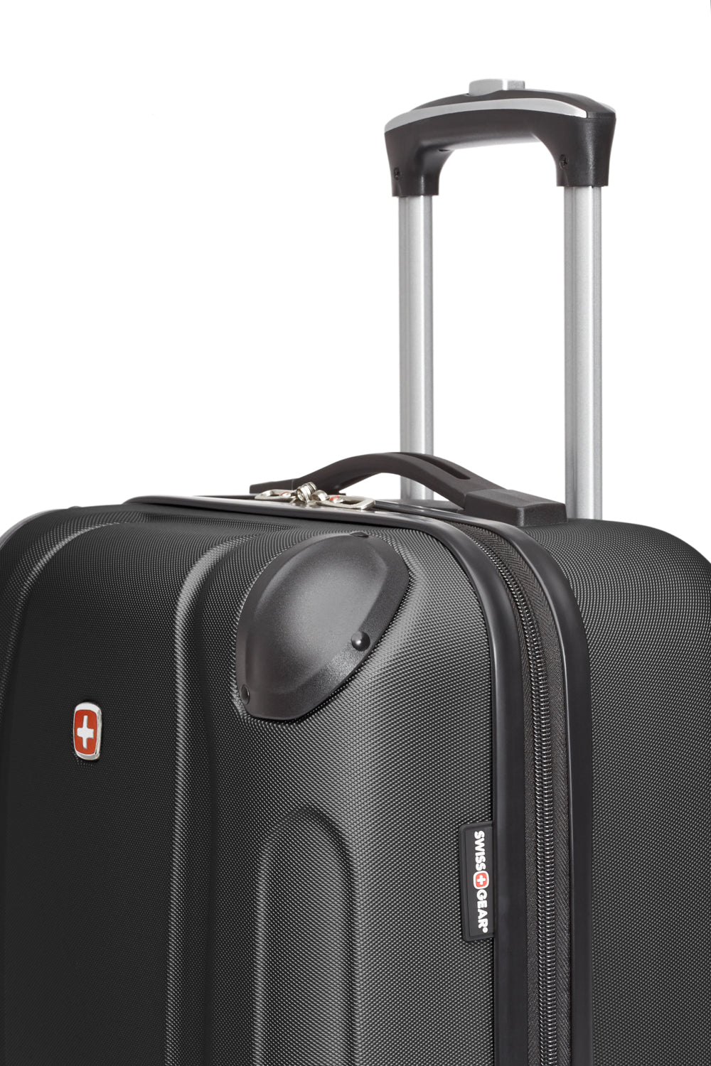 SWISSGEAR - Central Lite Collection Carry-On Hardside Luggage - Black - 08
