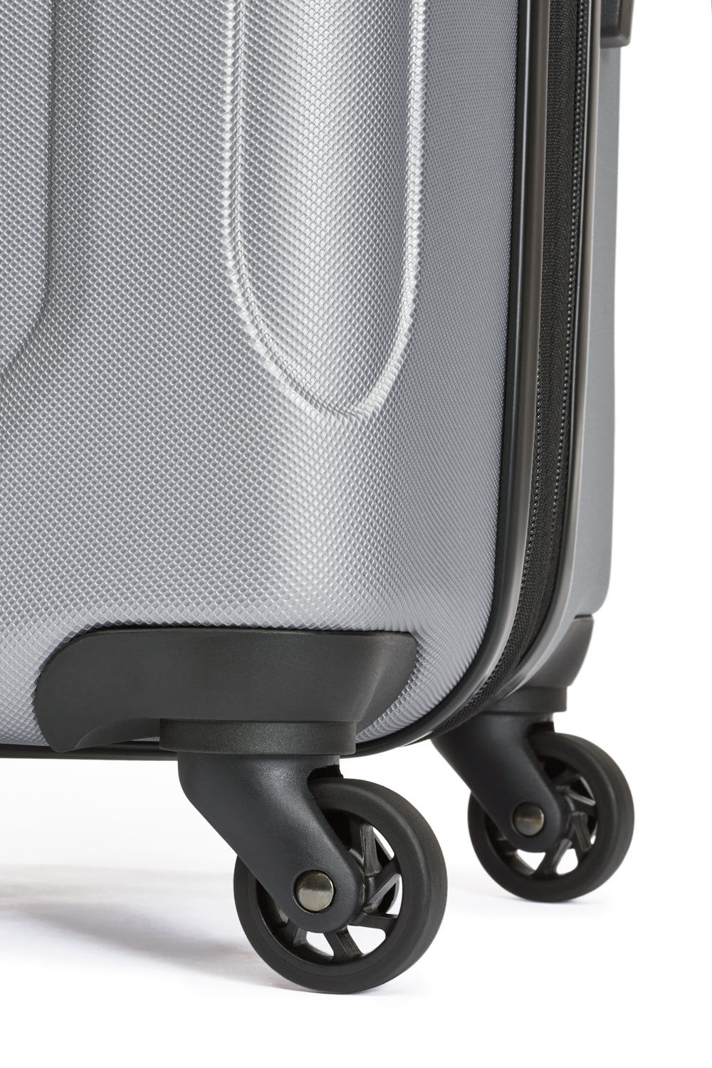 SWISSGEAR - Central Lite Collection Carry-On Hardside Luggage - Silver - 07