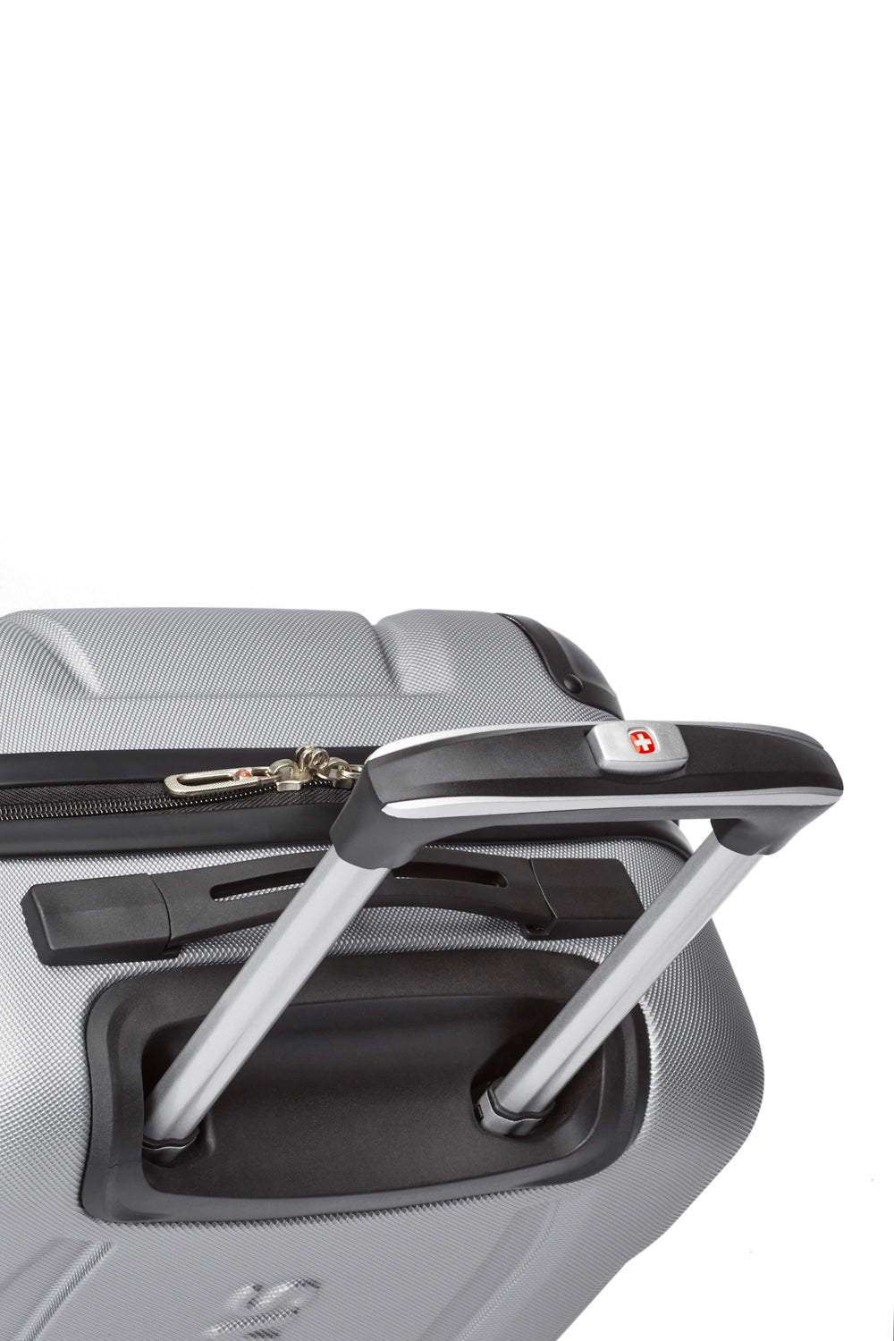 SWISSGEAR - Central Lite Collection Hardside Luggage 3 Piece Set - Silver - 03