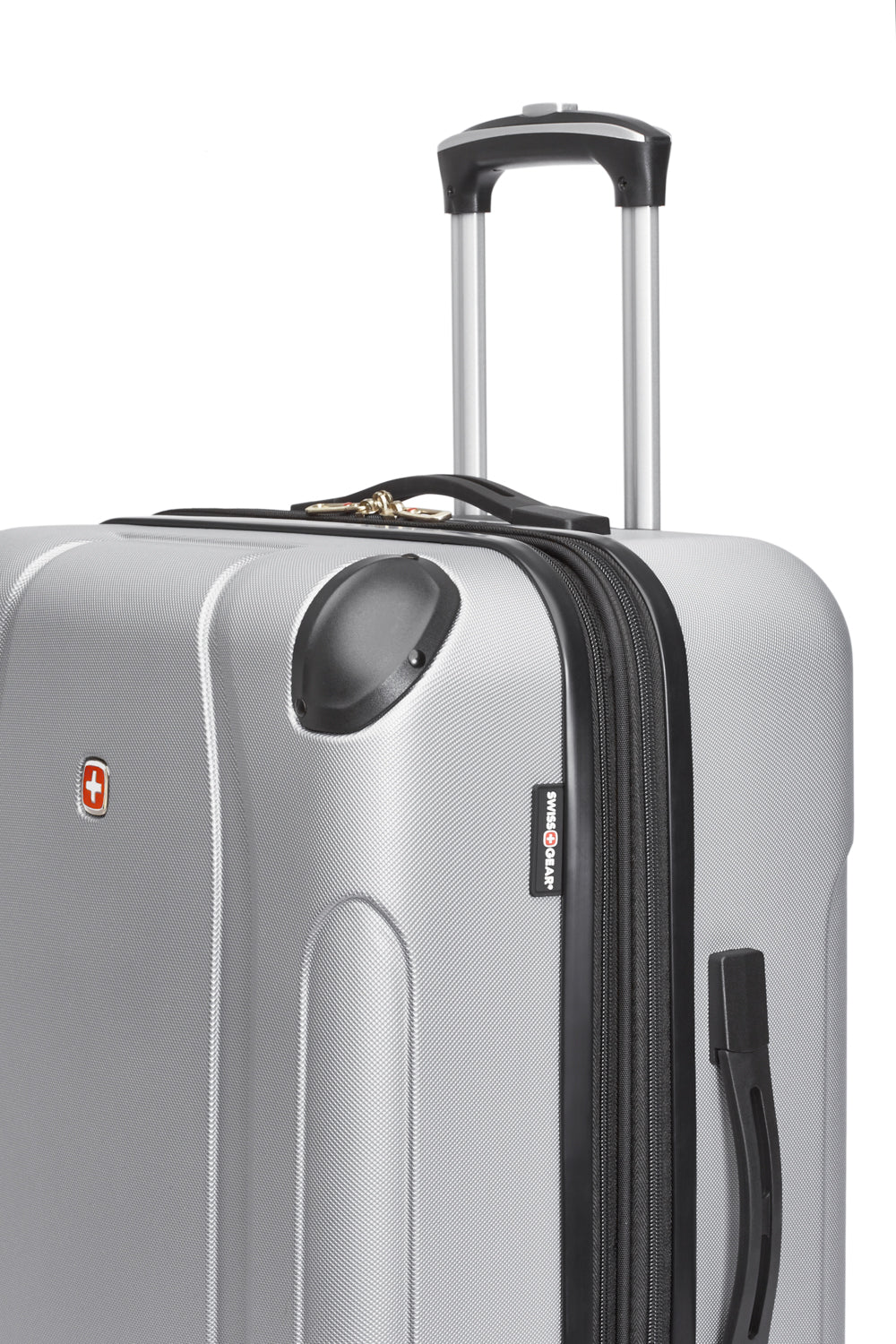 SWISSGEAR - Central Lite Collection Hardside Luggage 3 Piece Set - Silver - 05
