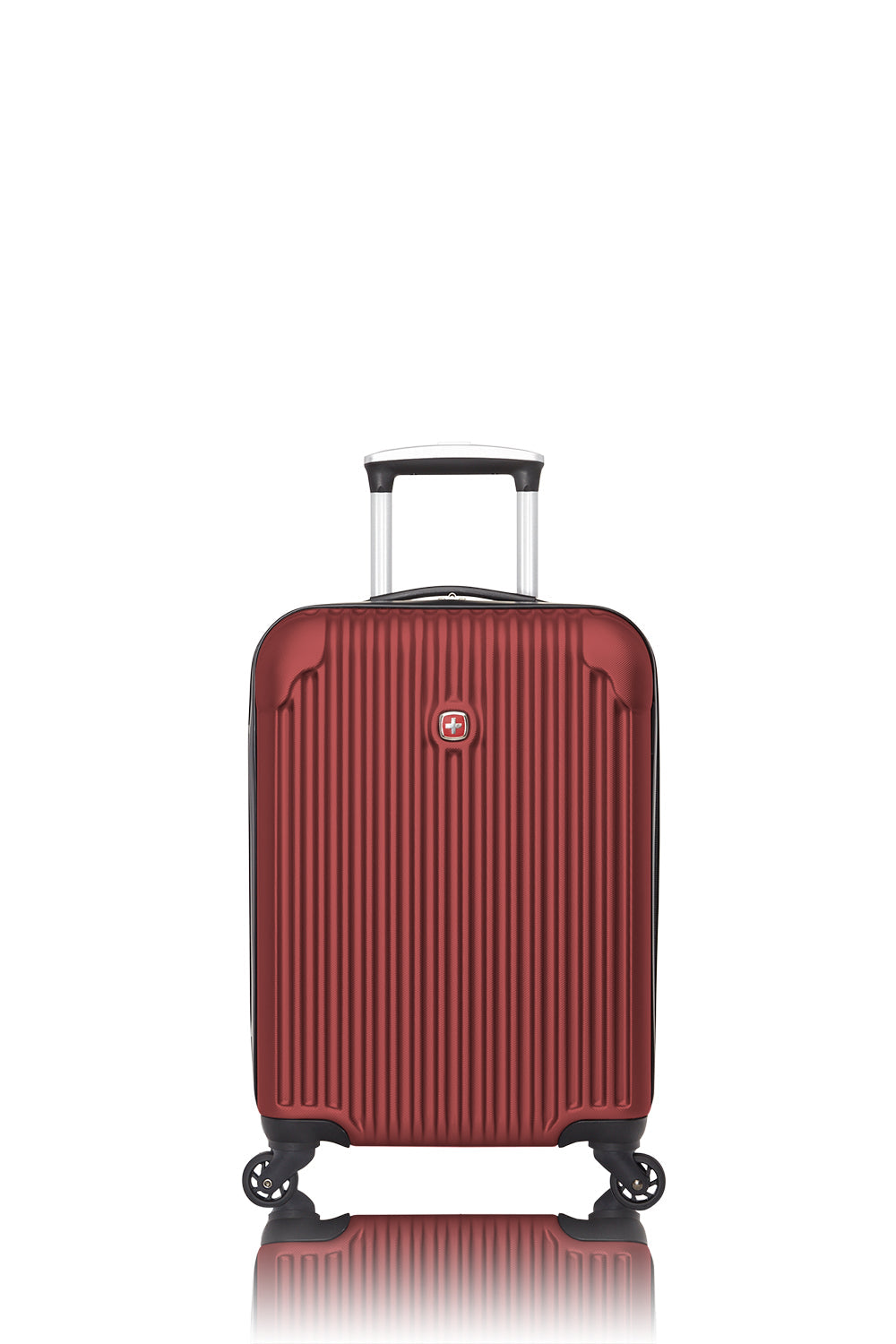 SWISSGEAR - Linigno Collection Carry-On Hardside Luggage - Burgundy - 01
