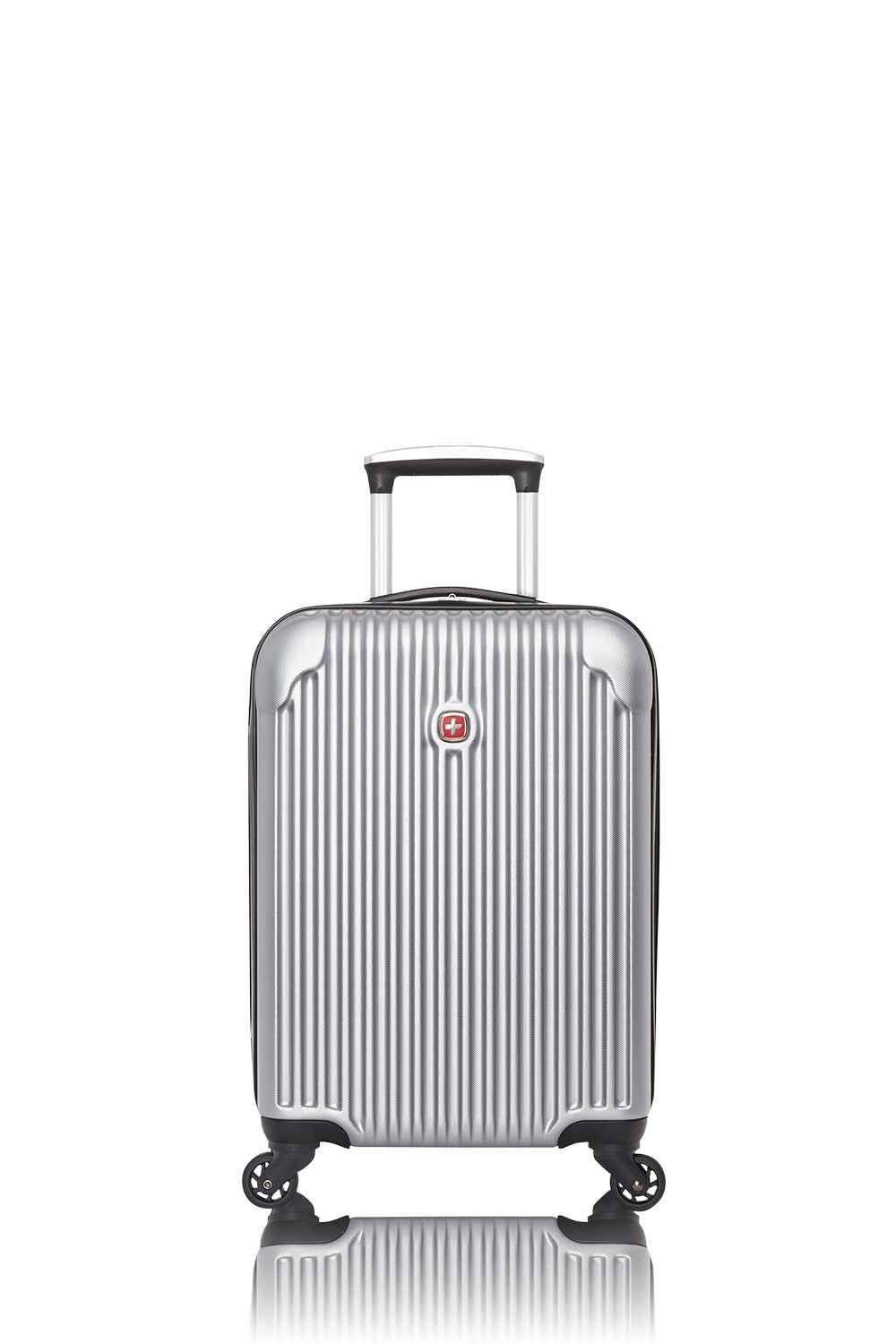SWISSGEAR - Linigno Collection Carry-On Hardside Luggage - Silver - 01