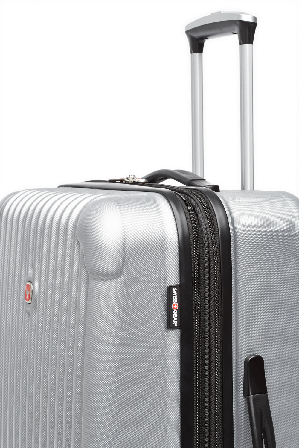 SWISSGEAR - Linigno Collection Hardside Luggage 3 Piece Set - Silver - 05