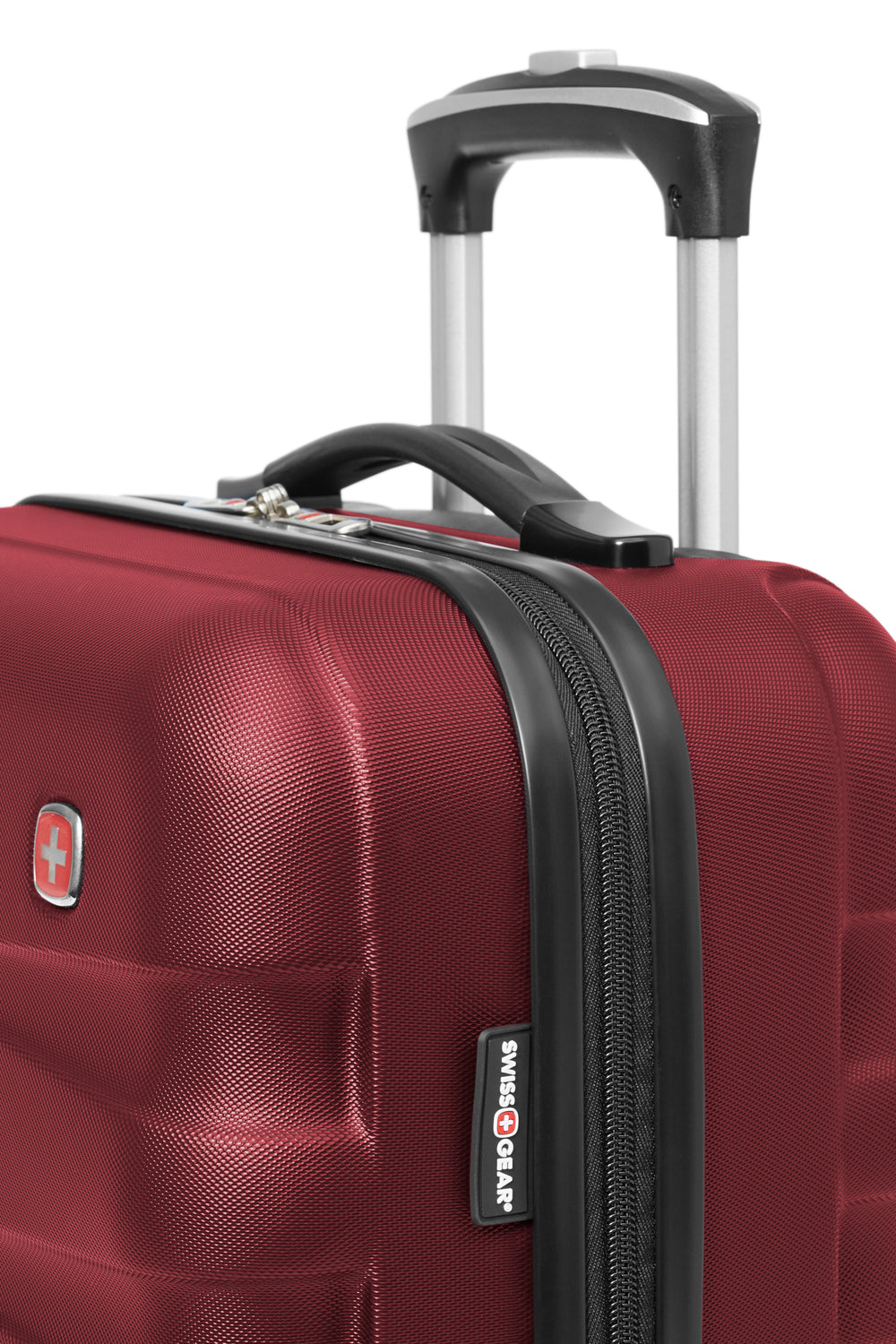 SWISSGEAR - Waddington Collection Carry-On Hardside Luggage - Red - 08
