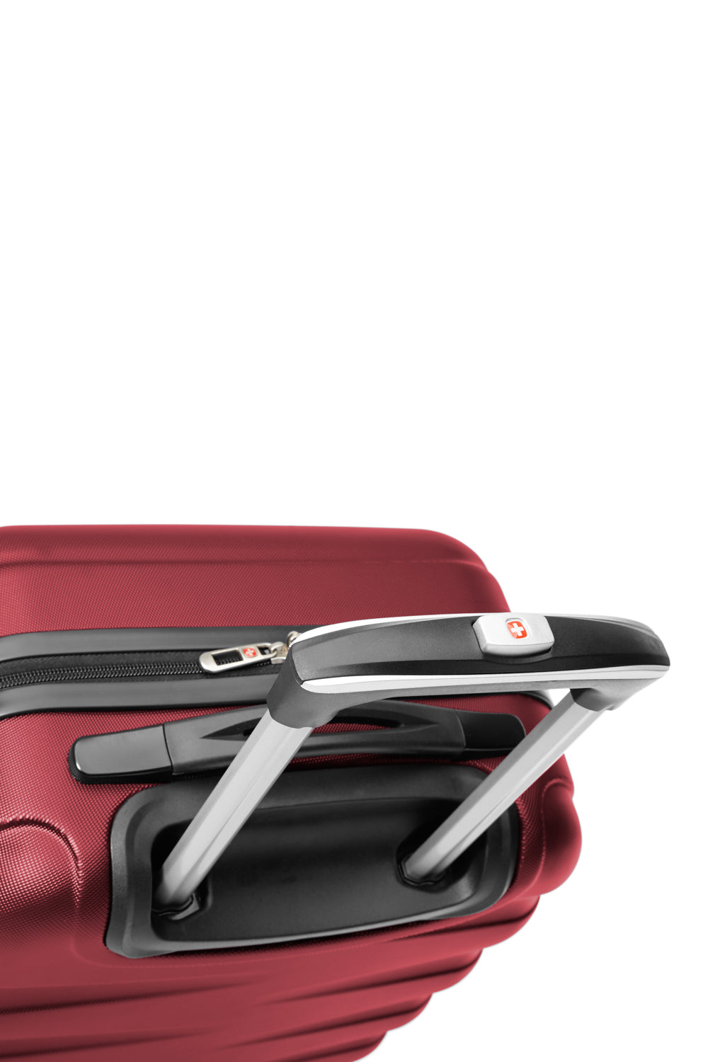SWISSGEAR - Waddington Collection Hardside Luggage 3 Piece Set - Red - 03