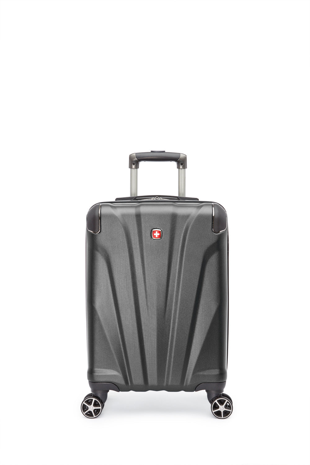 SWISSGEAR - Global Traveller Collection Carry-On Hardside Luggage - Charcoal - 04