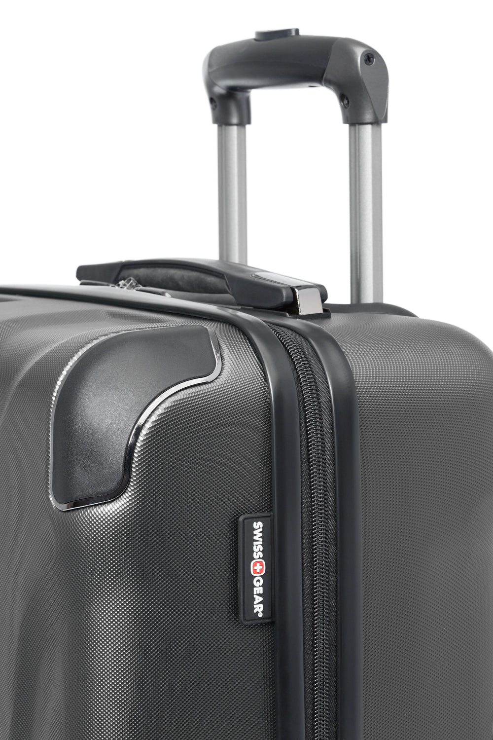 SWISSGEAR - Global Traveller Collection Carry-On Hardside Luggage - Charcoal - 08