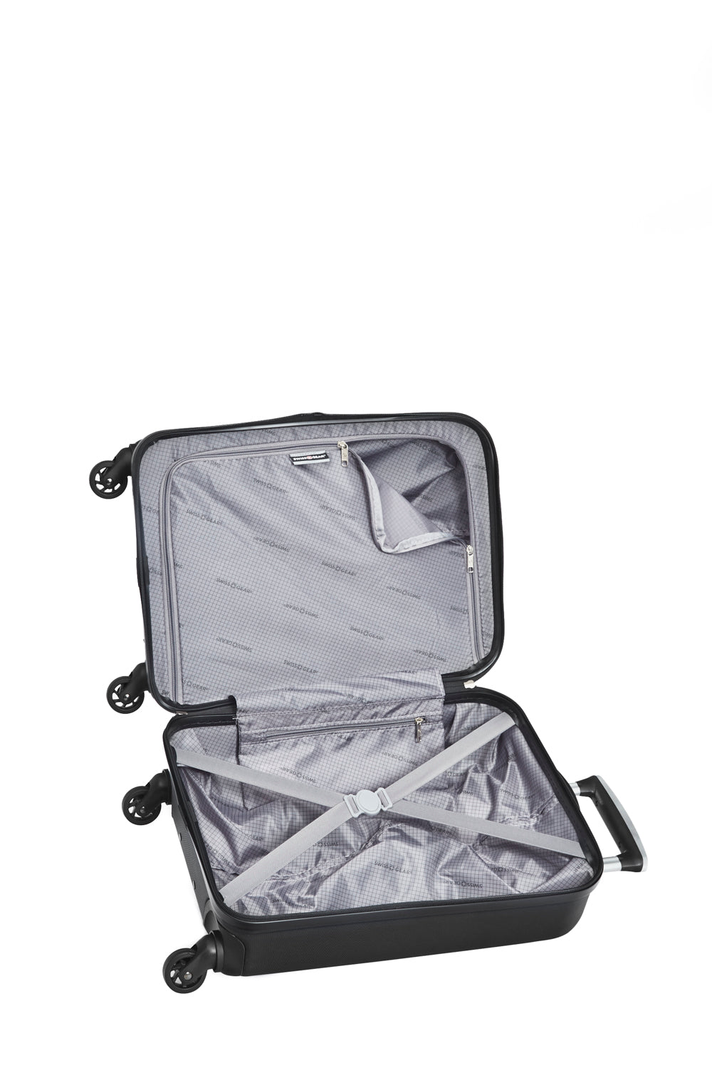 SWISSGEAR - 3D Lite Collection Carry-On Hardside Luggage - Black - 05