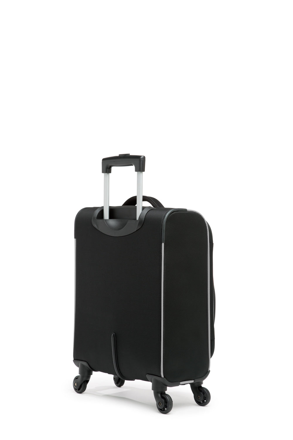 SWISSGEAR - Basel Collection Carry-On Upright Luggage - Black Silver - 03