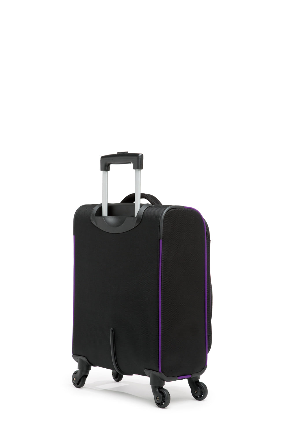 SWISSGEAR - Basel Collection Carry-On Upright Luggage - Black Purple - 03